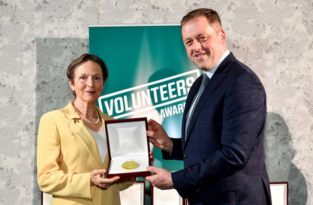 Volunteers from all 32 counties celebrated at the 2022 Federation of Irish Sport Volunteers in Sport Awards