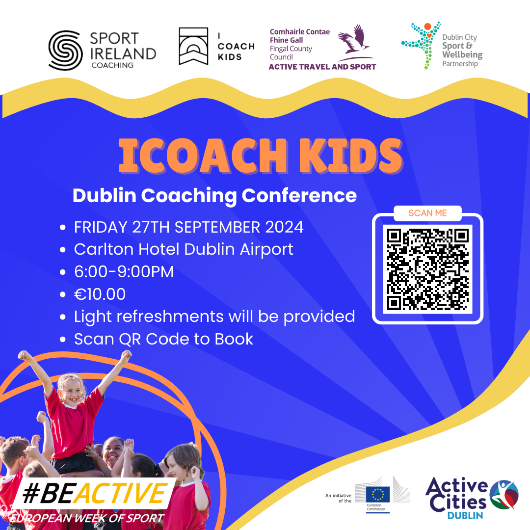 I Coach kids Fingal and Dublin City