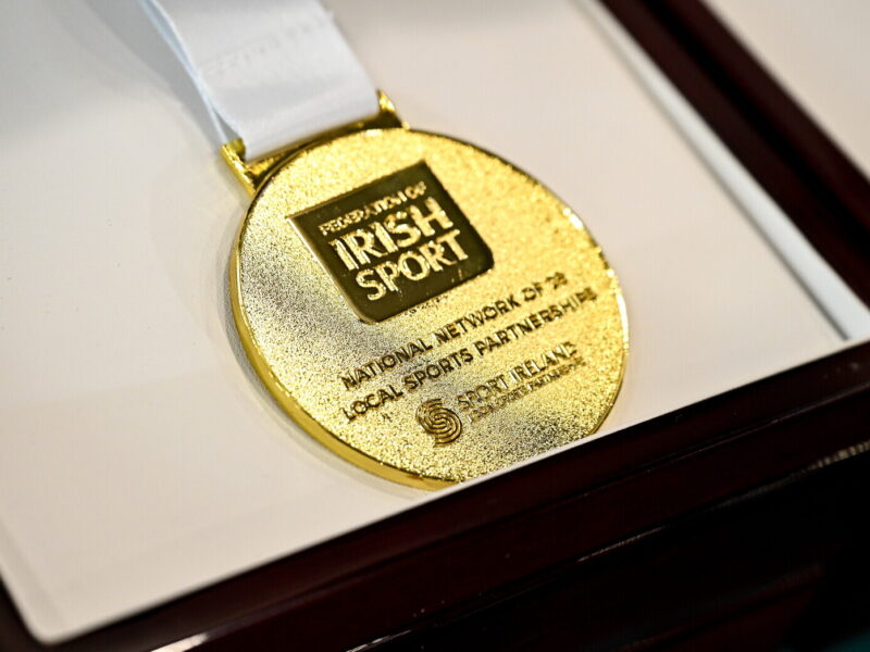 Volunteer in sport medal