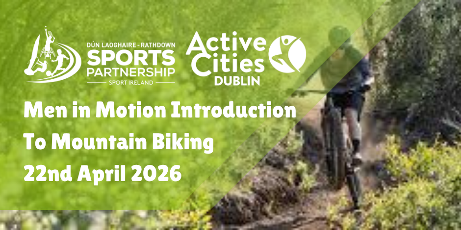 A promo for a mens biking event